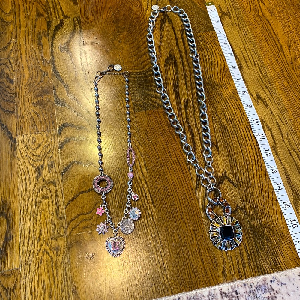Jessica Simpson - 2 Necklaces - Selling as a Set - Not for Individual Sale